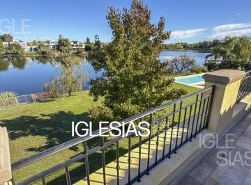Casa · 541m² · 9 Ambientes · 8 Cocheras · Casa en Venta, Doble Lote Al Lago Central en Los Castores, Nordelta