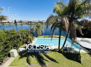 Casa · 305m² · 6 Ambientes · 1 Cochera · Casa en Venta Al Lago en Los Alisos, Nordelta