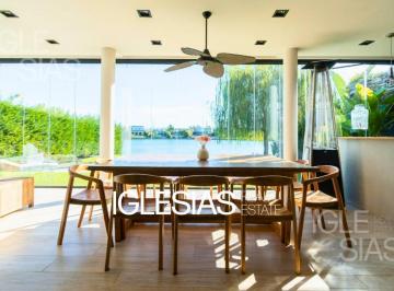 Casa · 245m² · 5 Ambientes · 2 Cocheras · Casa en Venta Al Lago en Las Tipas, Nordelta
