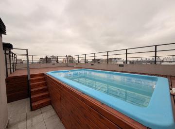 Departamento · 38m² · 2 Ambientes · 2 Amb Fte Semipiso con Balcon. Edif con Piscina y Parrilla.