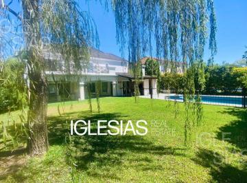 Casa · 250m² · 5 Ambientes · 6 Cocheras · Casa en Alquiler en La Alameda, Nordelta