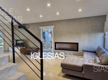 Living Comedor · Casa en Alquiler en Los Sauces, Nordelta