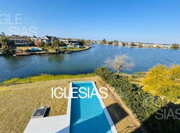 Casa · 614m² · 10 Ambientes · 2 Cocheras · Casa a Estrenar Al Lago en Alquiler en Cabos del Lago
