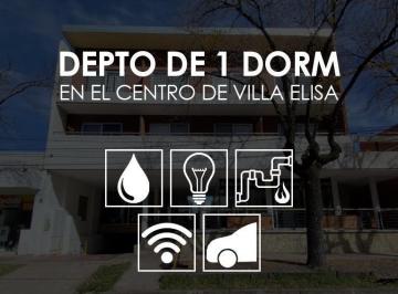 Departamento · 42m² · 2 Ambientes · 1 Cochera · Departamento en Villa Elisa