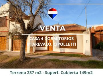 Casa · 150m² · 3 Ambientes · 1 Cochera · Venta Casa B° Arevalo, Cipolletti