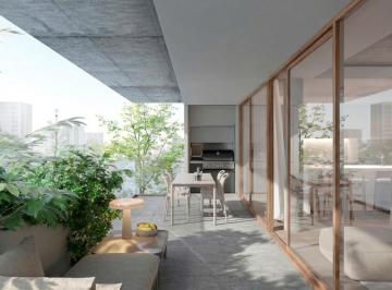 Balcon aterrazado con parrilla · Piso Exclusivo en Villa Devoto | 179 m² | 3 Suites | Home Office | Pileta | Cochera | Financiacion