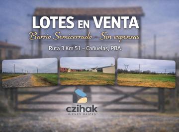Terreno · 1250m² · Terreno en Cañuelas