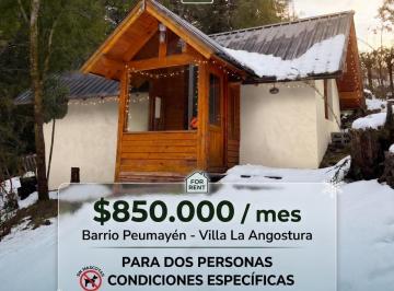 Casa · 2 Ambientes · Alquiler Permanente, Casa, 2 Ambientes, Peumayen.