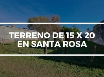 Terreno · 300m² · Vende Terreno en Santa Rosa