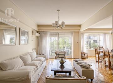 Departamento · 121m² · 4 Ambientes · Plaza Las Heras. Semipiso en Venta 3 Dorm. con Dep a Pulmón