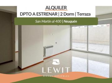 Departamento · 69m² · 3 Ambientes · Alquiler Departamento a Estrenar | 2 Dorm. | Zona Centro | Neuquén