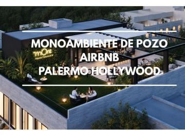 Departamento · 37m² · 1 Ambiente · Venta Pozo Monoambiente Palermo Hollywood