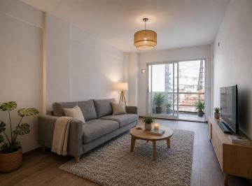 Departamento · 60m² · 3 Ambientes · Moderno Tres Ambientes con Balcon a La Calle