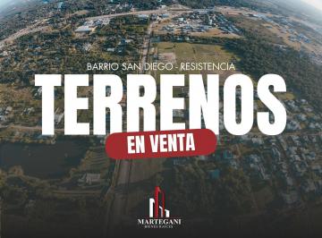 Terreno · 565m² · Terreno en Resistencia Barrio San Diego