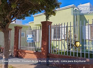 Casa de 4 ambientes, La Punta · Casa en Venta en La Punta, San Luis, 4 Ambientes