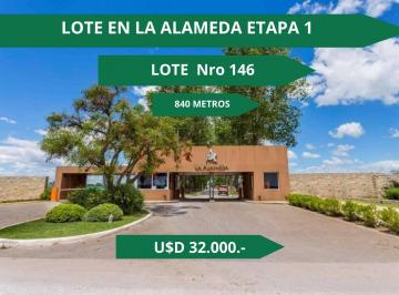 Terreno · 840m² · Lote en Venta en La Alameda Canning Etapa 1