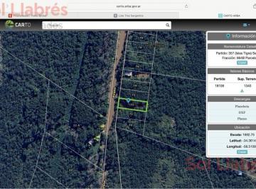 SDT-SDT-395_2 · Terreno en Venta en El Delta de Tigre con Frente Al Arroyo Tres Sargentos