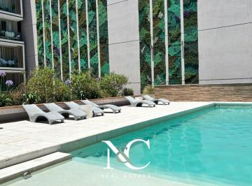 Departamento · 47m² · 2 Ambientes · 1 Cochera · Departamento de 1 1/2 Ambientes en Alquiler a Estrenar, Full Amenities en Monserrat