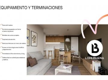 Departamento · 60m² · 5 Ambientes · 5 Cocheras · Venta Dpto - 2 Dorm/balcon - Ed. Nuovo Las Rosas - Oportunidad.