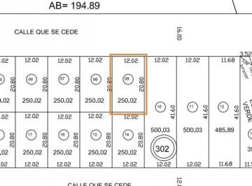Terreno · 250m² · Terreno en Venta Bariloche con Platea Construida