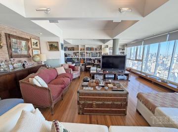 Departamento · 264m² · 6 Ambientes · 1 Cochera · Duplex en Piso Muy Alto con Excelente Luz y Vista 4 Dorm. Cochera Fija Recoleta
