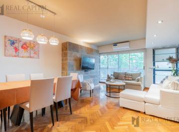 Departamento · 95m² · 5 Ambientes · 1 Cochera · Semipiso de Categoria | 107 m² Reciclados con Cochera y Balcón Terraza | Recoleta