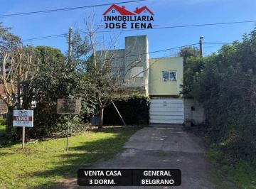 Casa de 4 ambientes, General Belgrano · Casa 3 Dorm. con Pileta - Calle 137 E/ 70 y 72, Barrio La Carolina – General Belgrano