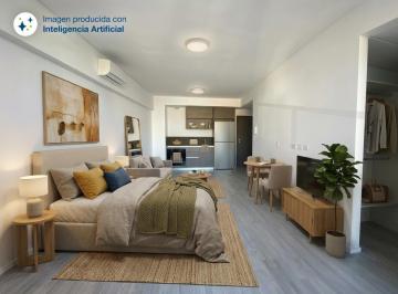 VIVIENDA AMBIENTADA CON IA · Monoambiente a Estrenar con Balcón. muy Buena Ubicación!