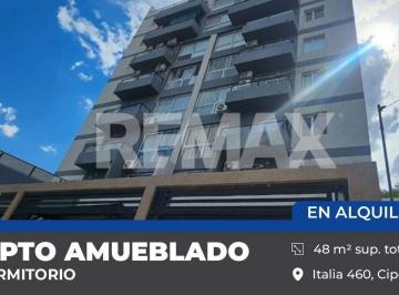 Departamento · 43m² · 2 Ambientes · Departamento Amoblado 1 Dormitorio - Cipolletti
