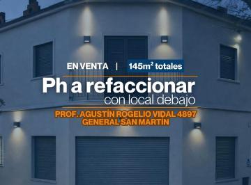 PH de 4 ambientes, General San Martín · PH a Refaccionar en Venta con Local y Oportunidad de Financiación