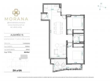 Departamento · 58m² · 3 Ambientes · Departamento en Villa Luro