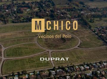 Terreno · 1500m² · Terreno en Barrio Cerrado m Chico, Pilar - Nuevo Desarollo en Zona Polo