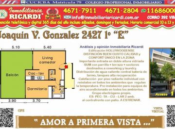 Departamento · 48m² · 2 Ambientes · Amor a Primera Vista 2 Amb Premium a Estrenar Mega Balcón