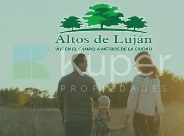 Terreno · 950m² · Terreno Lote en Venta en Altos de Luján, Luján, G. B. a. Zona Oeste