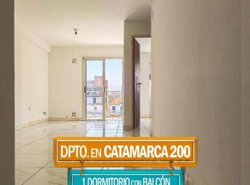 Departamento · 55m² · 1 Dormitorio · Departamento 1 Dormitorio y Balcón Frontal en Catamarca Al 200