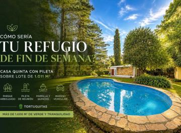 Quinta vacacional · 60m² · 2 Dormitorios · 2 Cocheras · Venta Quinta Gran Parque y Pileta Tortuguitas
