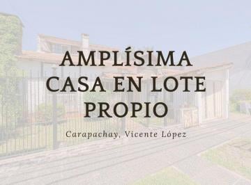 Casa · 280m² · 4 Ambientes · 3 Cocheras · Venta Casa Multifamiliar con Pileta Carapachay