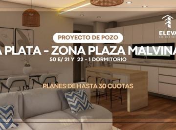 Departamento · 36m² · 1 Ambiente · Depto de 1 Dormi a Dividir en Venta La Plata Pozo