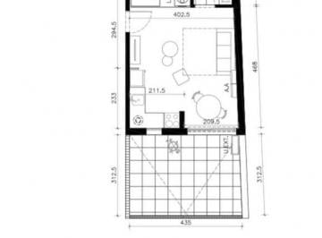Departamento · 30m² · 1 Ambiente · Venta Monoambiente con Patio en Cordón