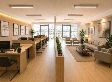 Oficina comercial · 72m² · 1 Ambiente · Moderna Oficina con Excelente Ilumunación, Cocina y Baño Privado, Monserrat.