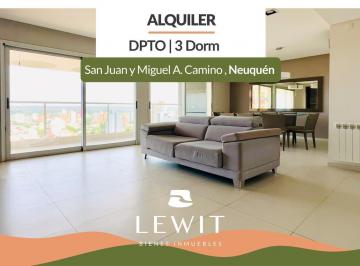 Departamento · 220m² · 4 Ambientes · 2 Cocheras · Alquiler Departamento Gerencial 3 Dorm. | Bºsanta Genoveva| 2 Cocheras Baulera