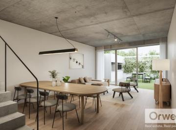 Departamento · 154m² · 5 Ambientes · 1 Cochera · Dúplex 5 Ambientes con Jardín, Parrilla y Dependencia de Servicio. Amenities