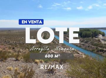Terreno · 600m² · Venta Lote en Arroyito