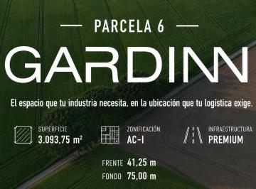 Terreno · 3093m² · Terreno de 3.093,75 m² en Venta - Complejo Industrial Ruta 6 - Lujan