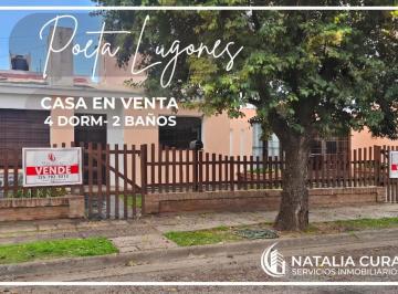 Casa · 144m² · 4 Dormitorios · 1 Cochera · Casa en Venta - B° Poeta Lugones - Ideal Para Modernizar