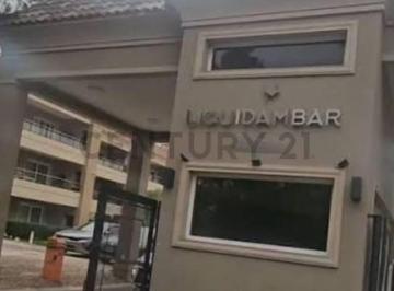 Departamento · 80m² · 3 Ambientes · 1 Cochera · Alquiler en Barrio Cerrado Liquidambar - Pilar 3 Amb con Balcon Aterrazado con Piscina y Seguridad