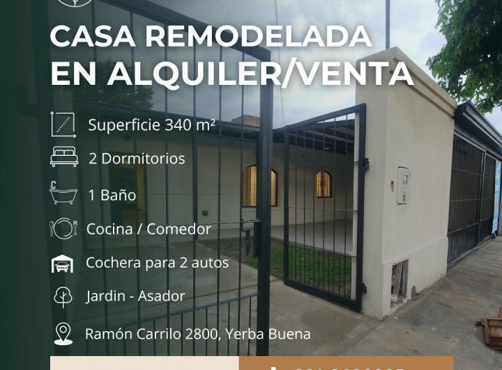Casa · 99m² · 2 Dormitorios · 1 Cochera