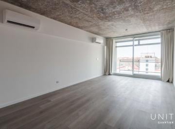 Departamento · 40m² · 1 Ambiente · 1 Cochera · Loft en Alquiler Tradicional U Oficina con Vista Al Rio. Distrito Quartier, Retiro.