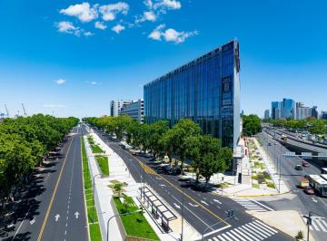 Oficina comercial · 600m² · 1 Ambiente · 6 Cocheras · Oficina Moderna en Alquiler 600 m² - Distrito Quartier - Edificio Plaza