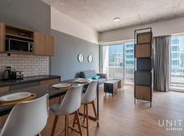 Departamento · 41m² · 1 Ambiente · 1 Cochera · Loft en Alquiler Temporario Amoblado y Equipado. distrito Quartier, Retiro.